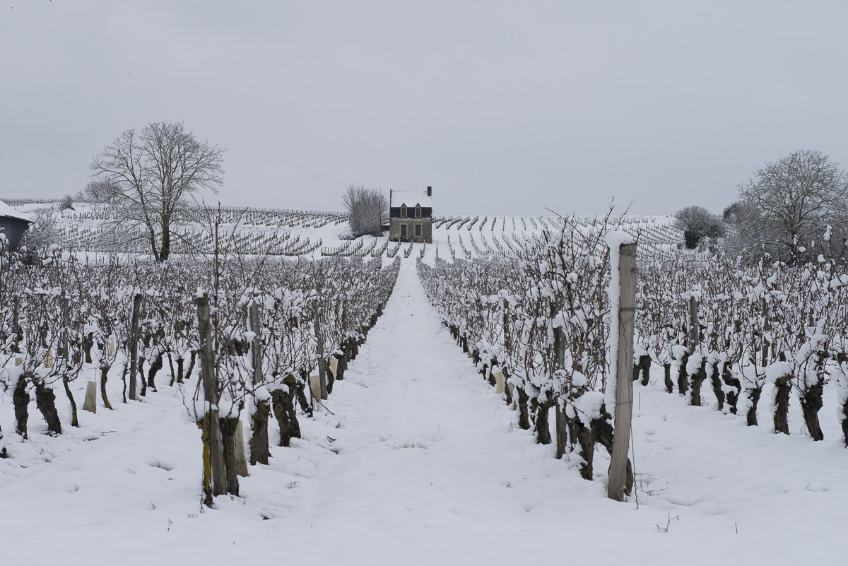 neige en Touraine