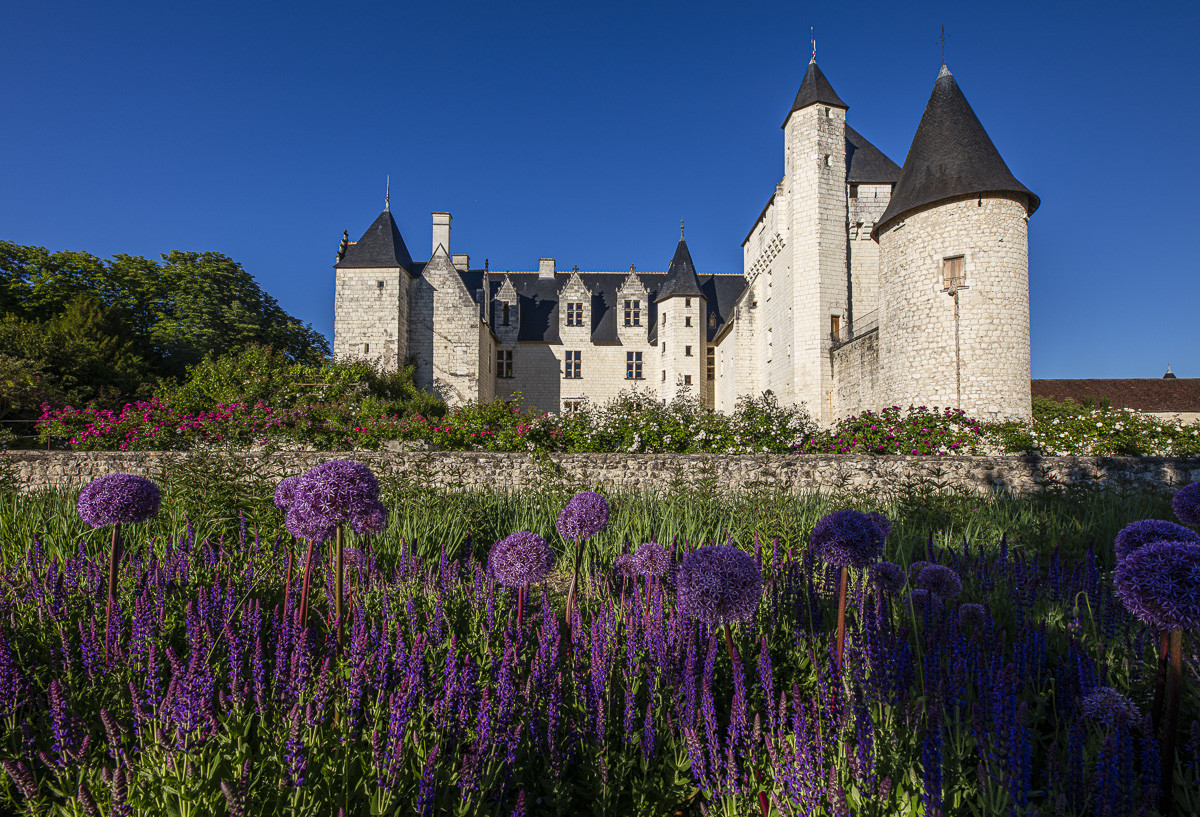 Fête des roses château du Rivau