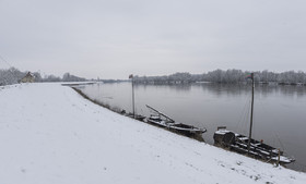 neige en Touraine