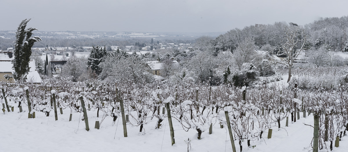 neige en Touraine