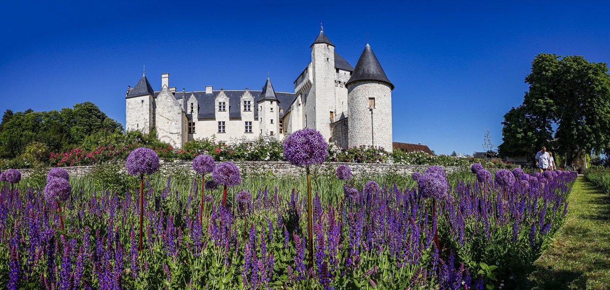 Fête des roses château du Rivau