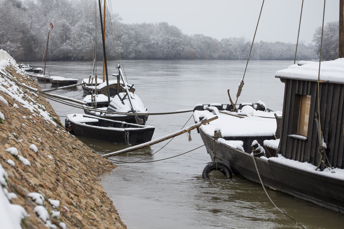 neige en Touraine