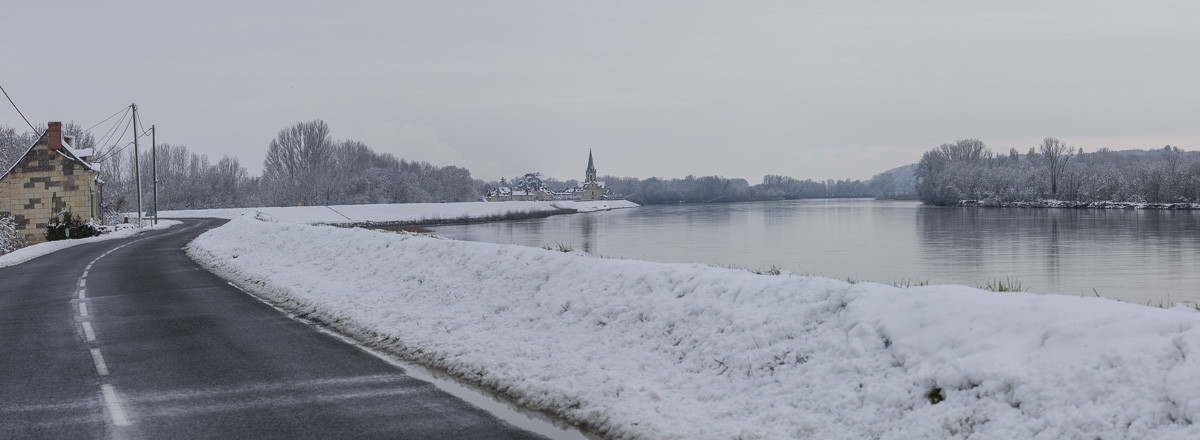neige en Touraine