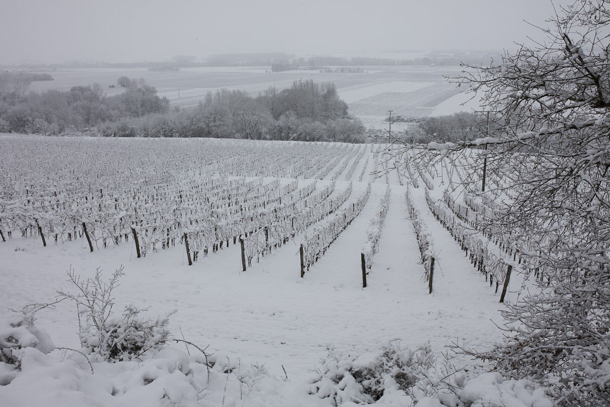 neige en Touraine