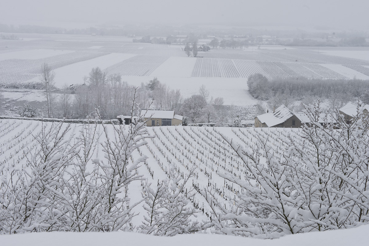 neige en Touraine