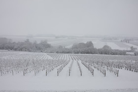 neige en Touraine