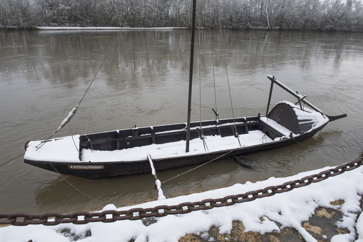 neige en Touraine