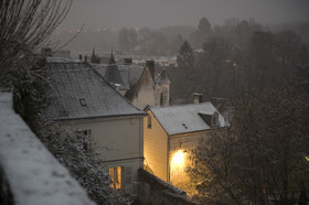 neige en Touraine